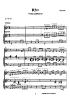 R2v für Violine und Klavier